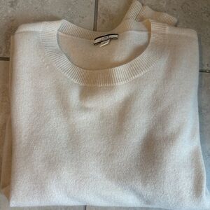 J. Crew Cashmere Sweater in Cream